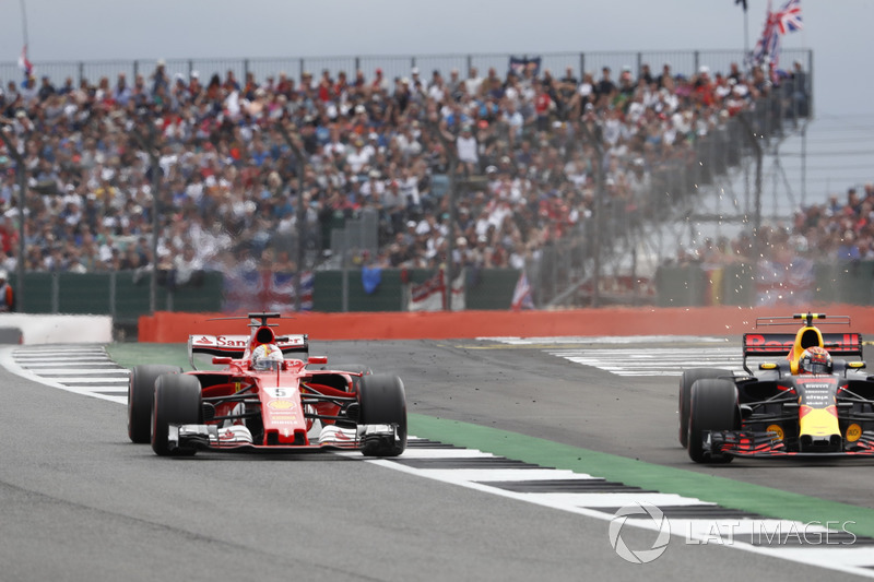 Sebastian Vettel, Ferrari, Max Verstappen, Red Bull, mücadeleleri görülmeye değerdi