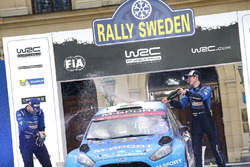 Elfyn Evans, Craig Parry, M-Sport Ford Fiesta WRC