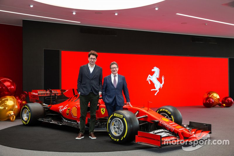 Mattia Binotto, Team Principal Ferrari e Louis Camilleri, Ferrari