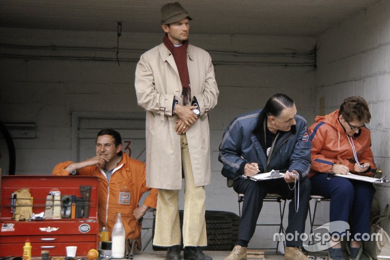 Фердинанд Пих в боксах Porsche, 1970-е