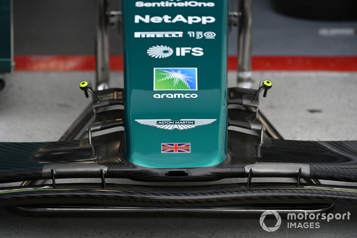 Nose cone del Aston Martin AMR22