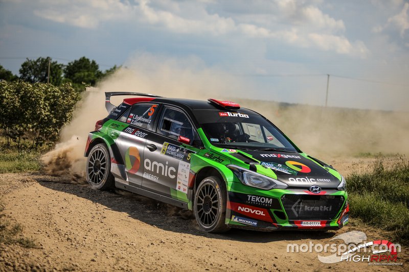 Łukasz Byśkiniewicz, Zbigniew Cieślar, Hyundai i20 R5, RSMP, Rajd Nadwiślański