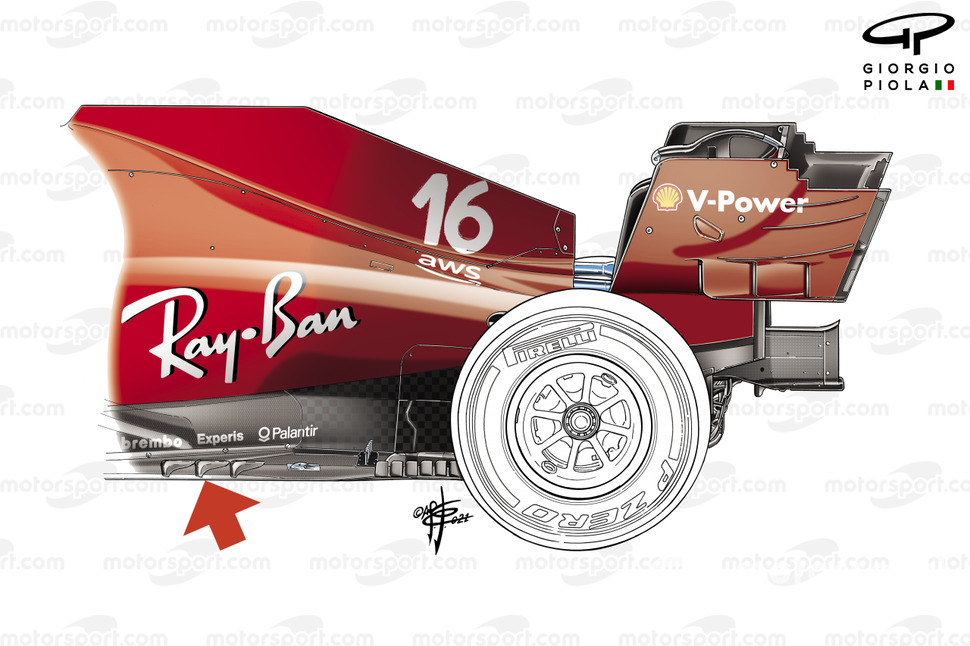 Ferrari SF21 yeni taban