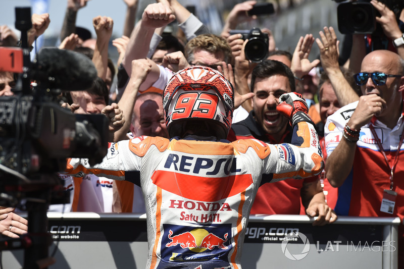 Il vincitore della gara Marc Marquez, Repsol Honda Team