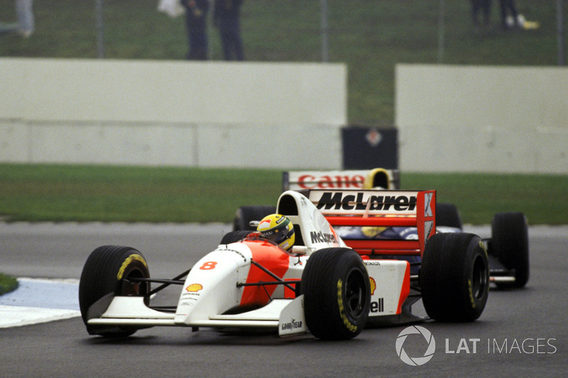 Айртон Сенна, McLaren MP4/8 Ford