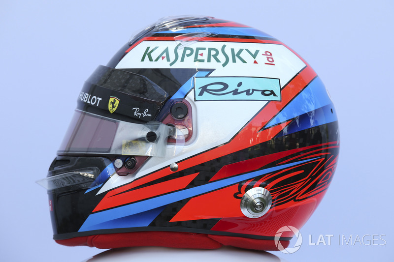Casco de Kimi Raikkonen, Ferrari