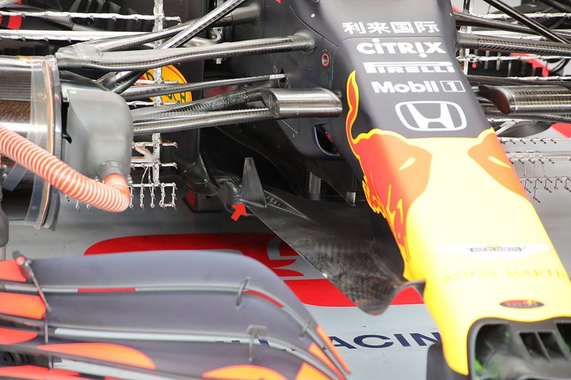 Alerón delantero del Red Bull Racing RB16