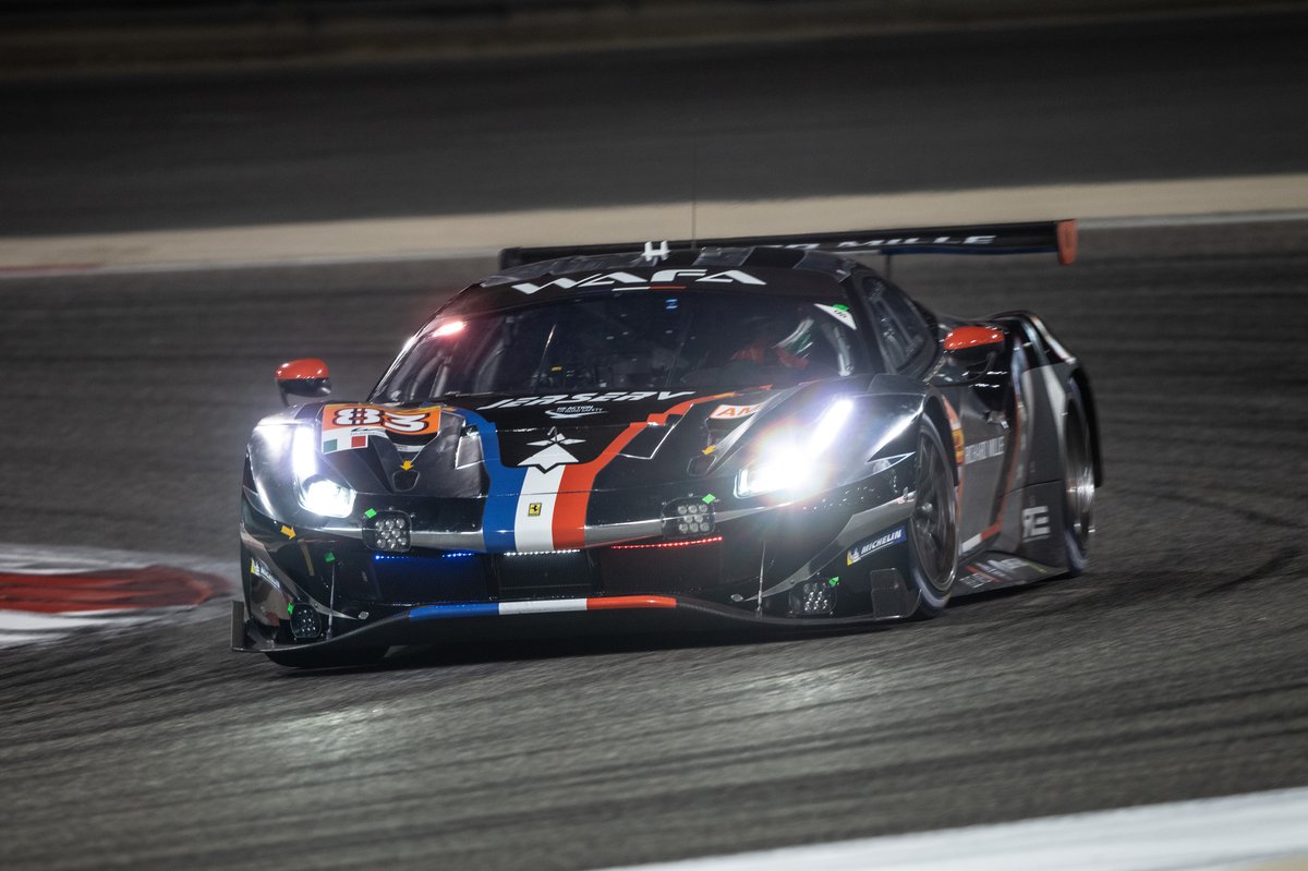 #83 AF Corse Ferrari 488 GTE Evo: François Perrodo, Nicklas Nielsen, Alessio Rovera