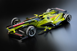 Fantasy F1 design van de toekomst