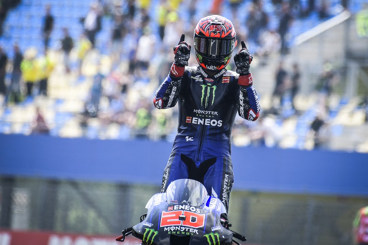 Pemenang balapan Fabio Quartararo, Yamaha Factory Racing