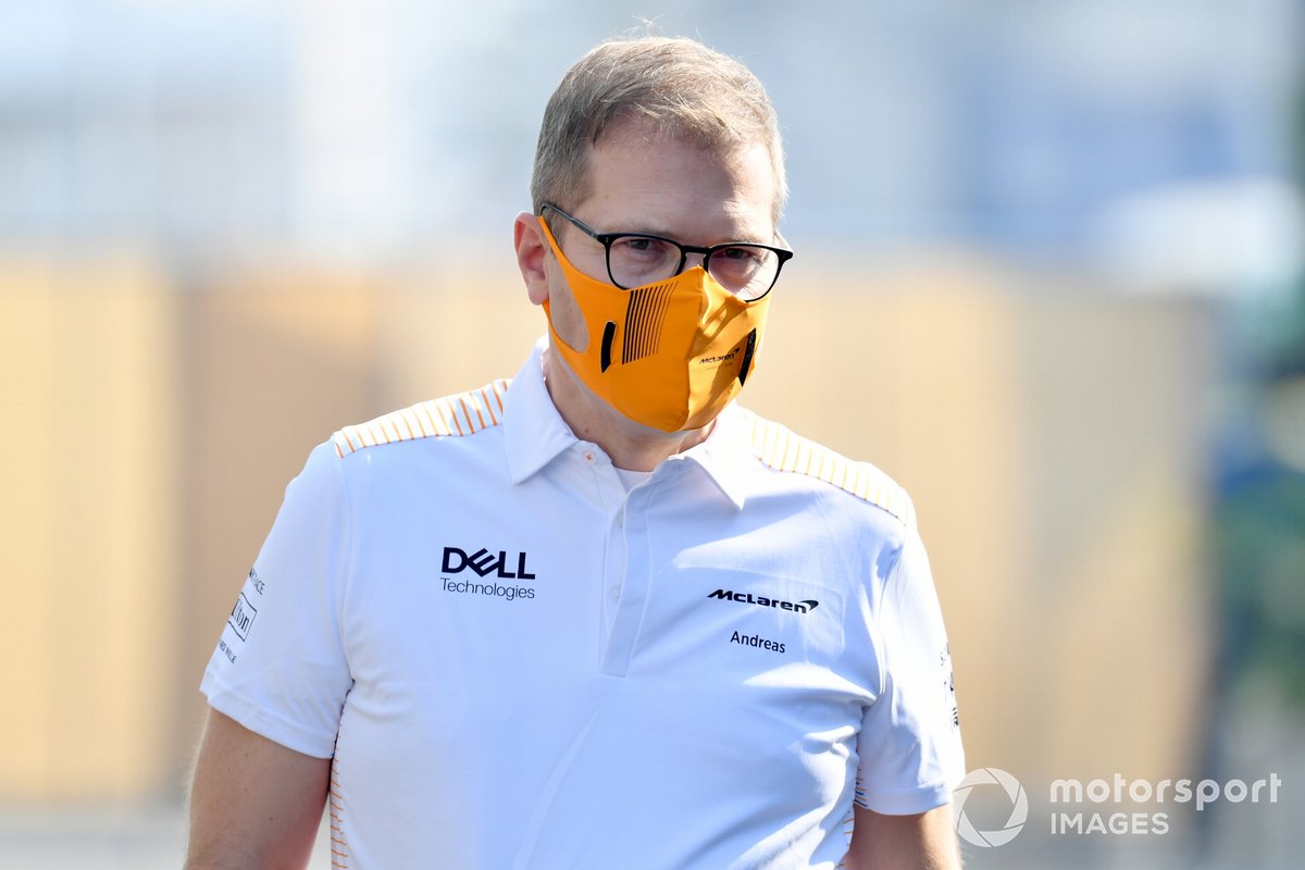 Andreas Seidl, Team Principal, McLaren