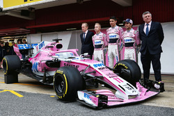 Andrew Green, Sahara Force India F1 Technical Director, Nikita Mazepin, Sahara Force India F1, Esteb