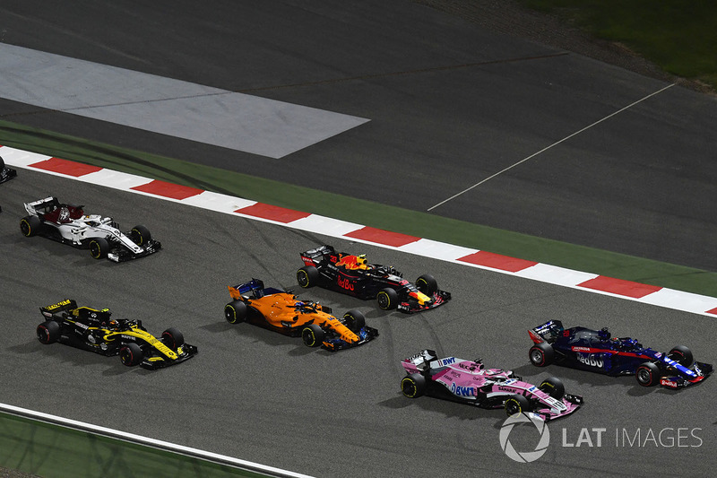 The start of the race