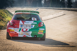 La vettura di Paolo Andreucci, Anna Andreussi, Peugeot 208 T16