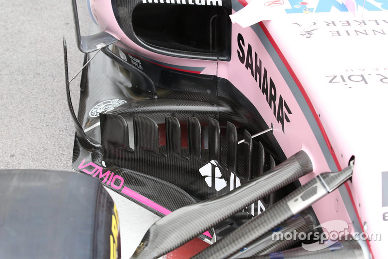 Бічний дефлектор Sahara Force India VJM10