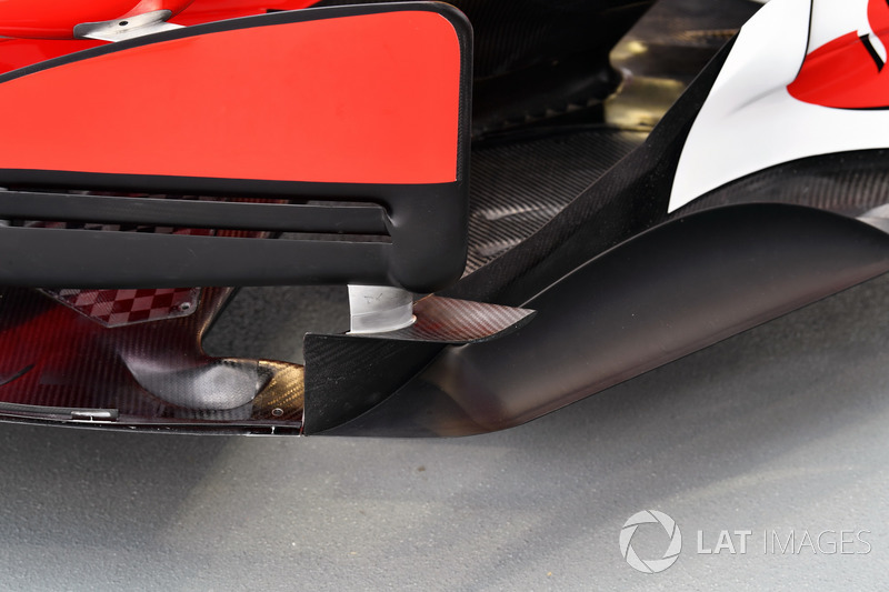 Ferrari SF70H barge board detay