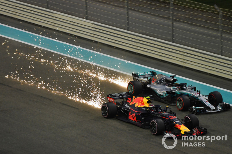 Макс Ферстаппен, Red Bull Racing RB14, Льюіс Хемілтон, Mercedes AMG F1 W09