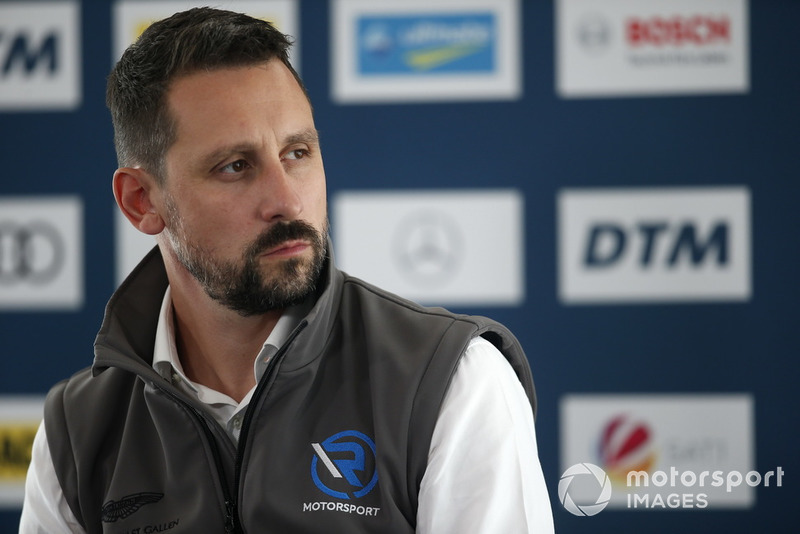 Florian Kamelger, fondateur et propriétaire d'AF Racing AG et directeur du team R-Motorsport.