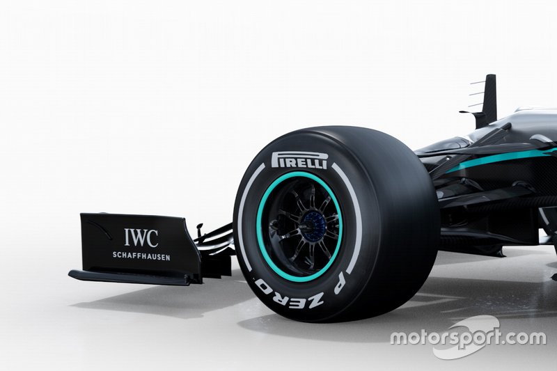Mercedes AMG F1 W11 detail
