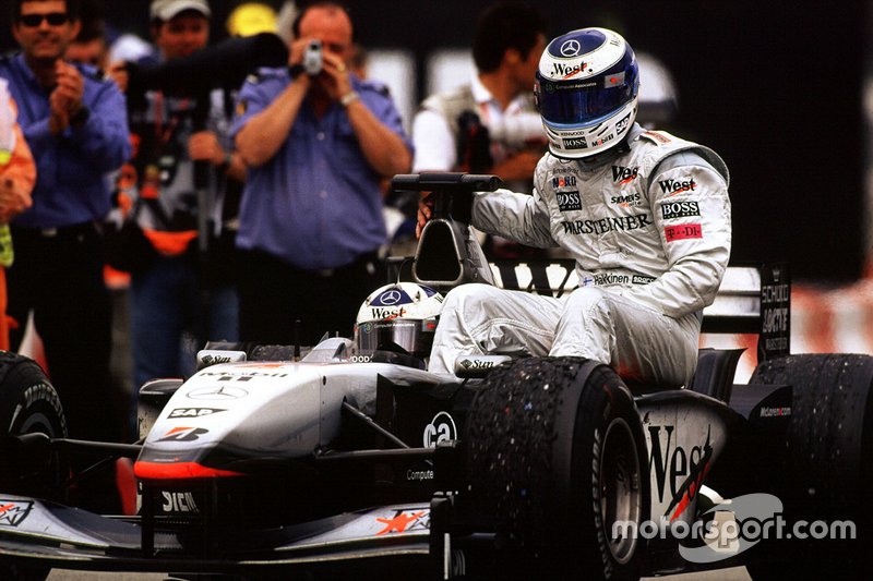 David Coulthard, McLaren y Mika Hakkinen, McLaren