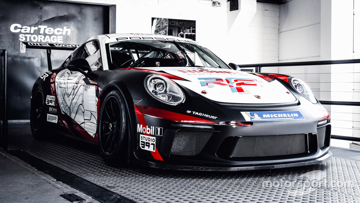 De Cartech Motorsport Porsche van Rudy van Buren.