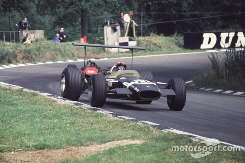 Tijdens de Grand Prix van Engeland 1968 behaalt de Zwitser Jo Siffert de laatste overwinning voor het Rob Walker Racing Team
