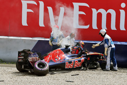 Данііл Квят, Scuderia Toro Rosso, після великої аварії