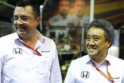 Eric Boullier, Yarış Direktörü, McLaren, Masashi Yamamoto, Honda Motor Co