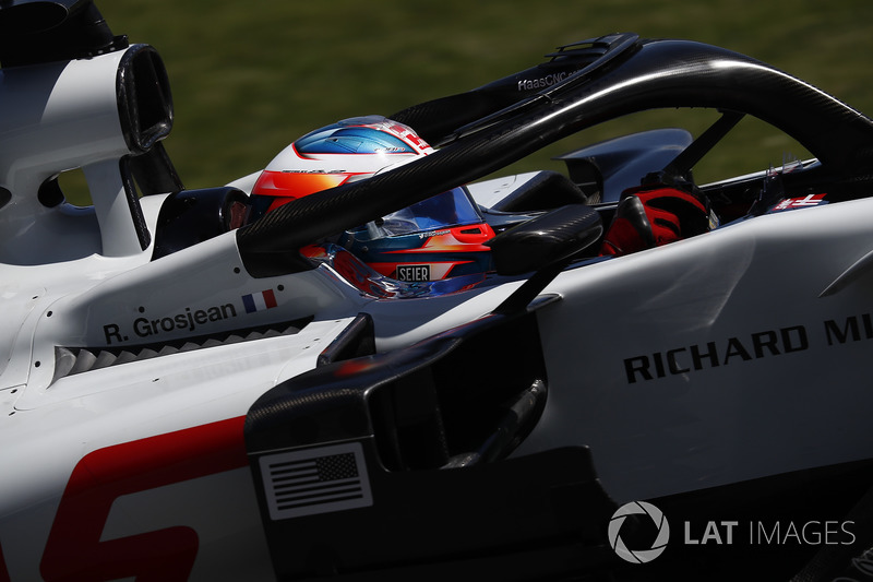Ромен Грожан, Haas F1 Team VF-18.