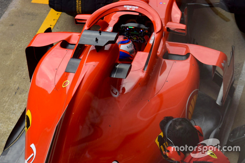 Ferrari SF71H sidepod