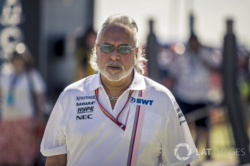 Владелец Sahara Force India F1 Виджей Малья