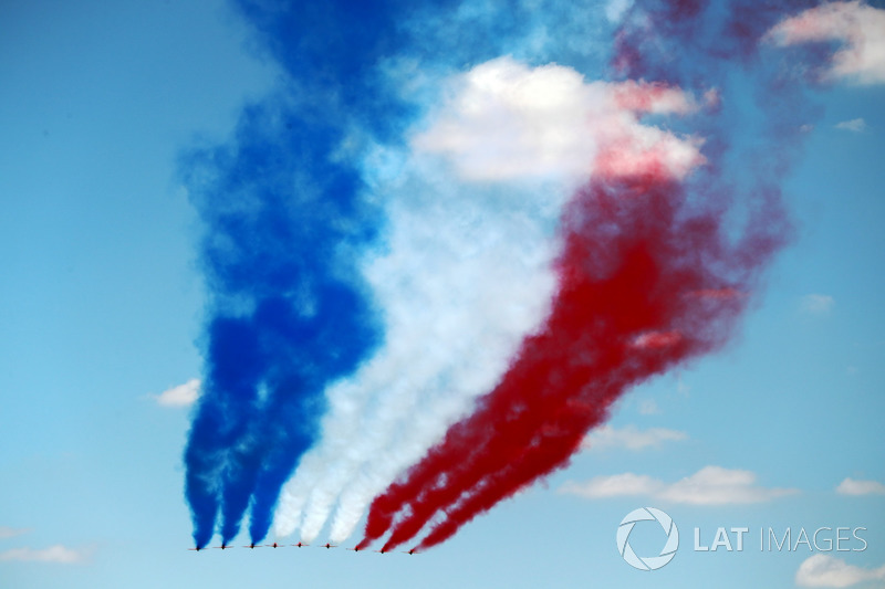 The Red Arrows at Silverstone