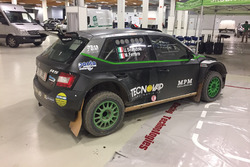 Skoda Fabia R5 di Umberto Scandola e Michele Ferrara alle verifiche tecniche