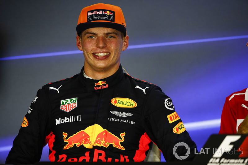 Press conference: second place Max Verstappen, Red Bull Racing