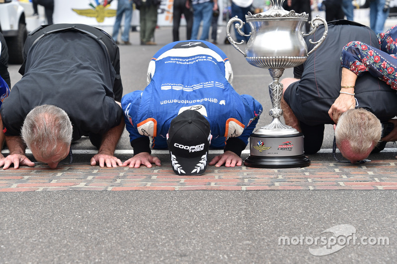 Dean Stoneman, Andretti Autosport, vincitore della gara