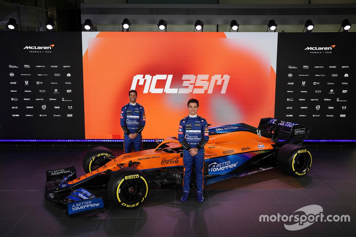 Даниэль Риккардо, Ландо Норрис, McLaren MCL35M