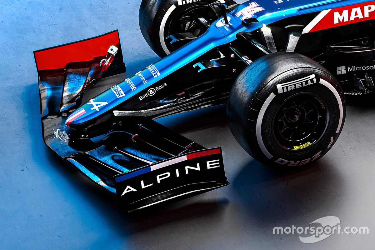 Alpine A521 ön kanat
