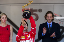 Racewinnaar Sebastian Vettel, Ferrari