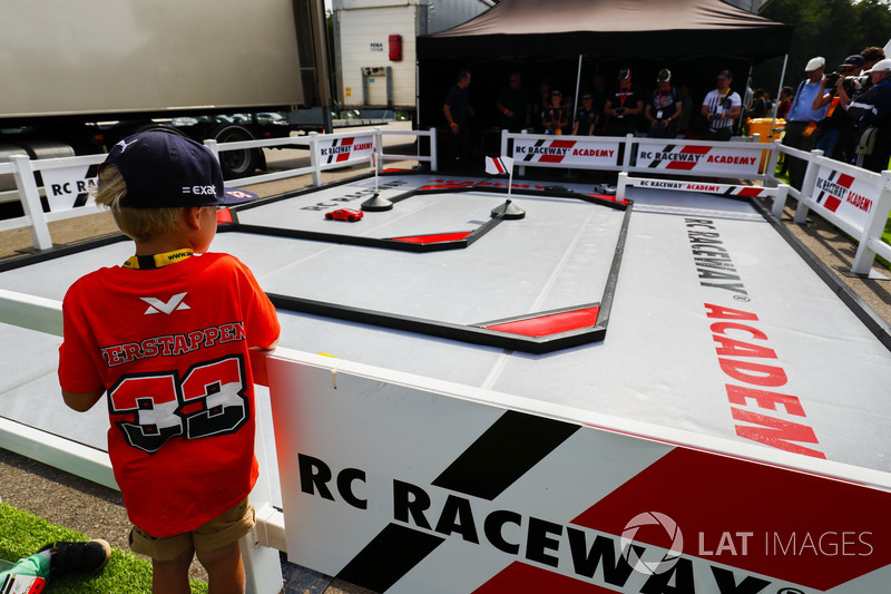The RC Raceway Academy track in the F1 Fanzone