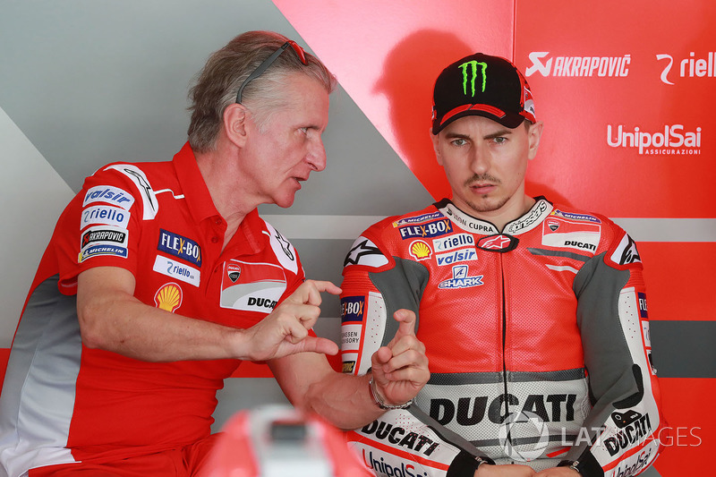 Paolo Ciabatti, Jorge Lorenzo, Ducati Team