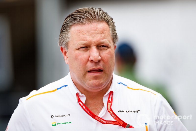 Zak Brown, directeur exécutif de McLaren