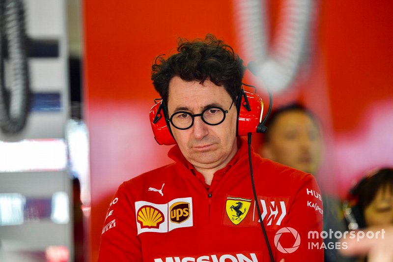 Mattia Binotto, a Ferrari csapatfőnöke