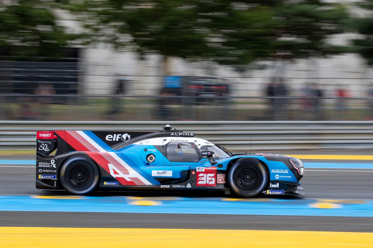 #36 Alpine Elf Matmut Alpine A480 - Gibson Hypercar, André Negrão, Nicolas Lapierre, Matthieu Vaxiviere