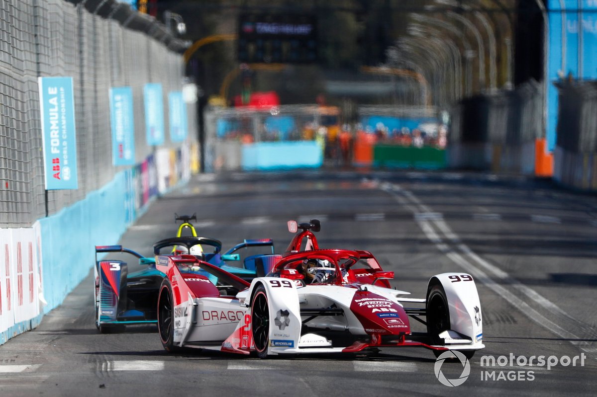 Antonio Giovinazzi, Dragon Penske Autosport, Penske EV-5, Oliver Turvey, NIO 333 Racing, NIO 333 001