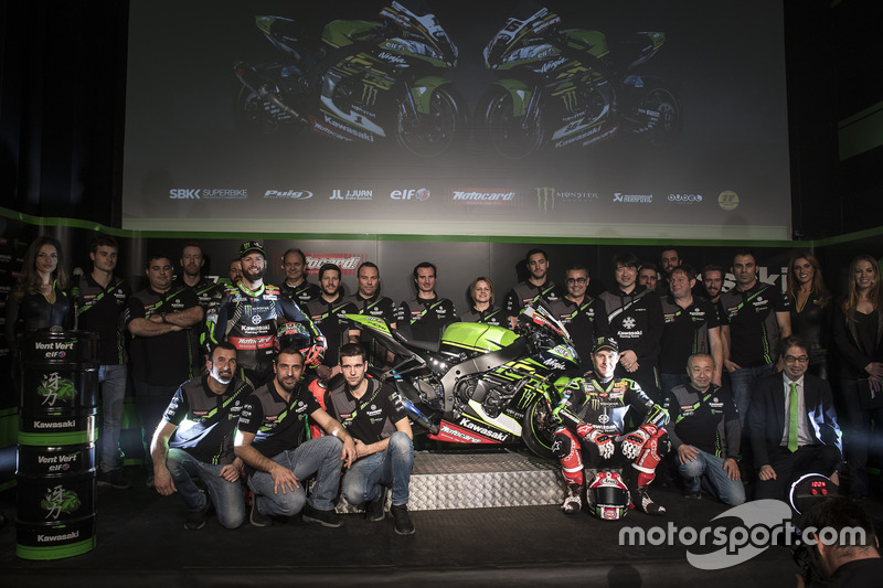 Jonathan Rea, Kawasaki Racing, Tom Sykes, Kawasaki Racing