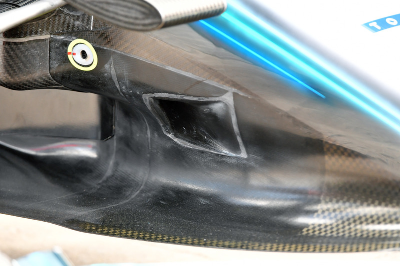 Mercedes-AMG F1 W09 nose detail