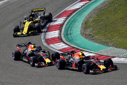 Макс Ферстаппен, Даніель РІккардо, Red Bull Racing RB14 Tag Heuer, Ніко Хюлькенберг, Renault Sport F1 Team R.S. 18