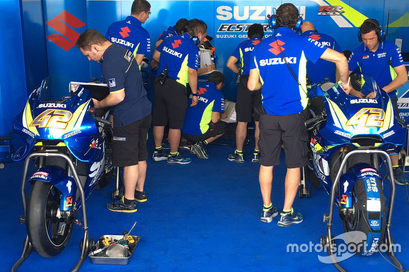 Moto de Alex Rins, Team Suzuki MotoGP