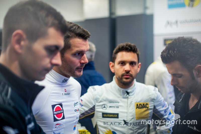 Yannick Mettler, Tobias Müller, Tim Scheerbarth, Tristan Viidas, Mercedes-AMG GT4, Black Falcon