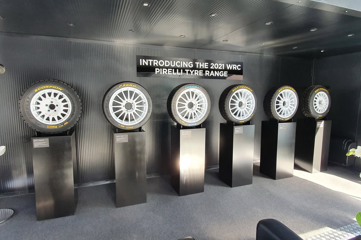Ban Pirelli untuk WRC 2021.